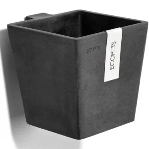 ECO POT MANHATTAN WALL 15 DARK GREY