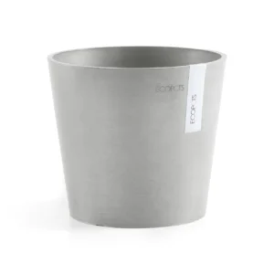 ECOPOT AMSTERDAM MINI 17 WHITE GREY