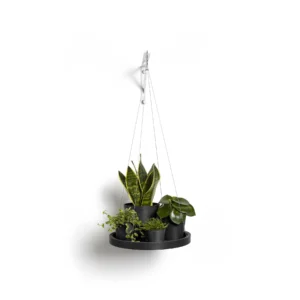ECO POT HANGING SAUCER 36 DARK GREY